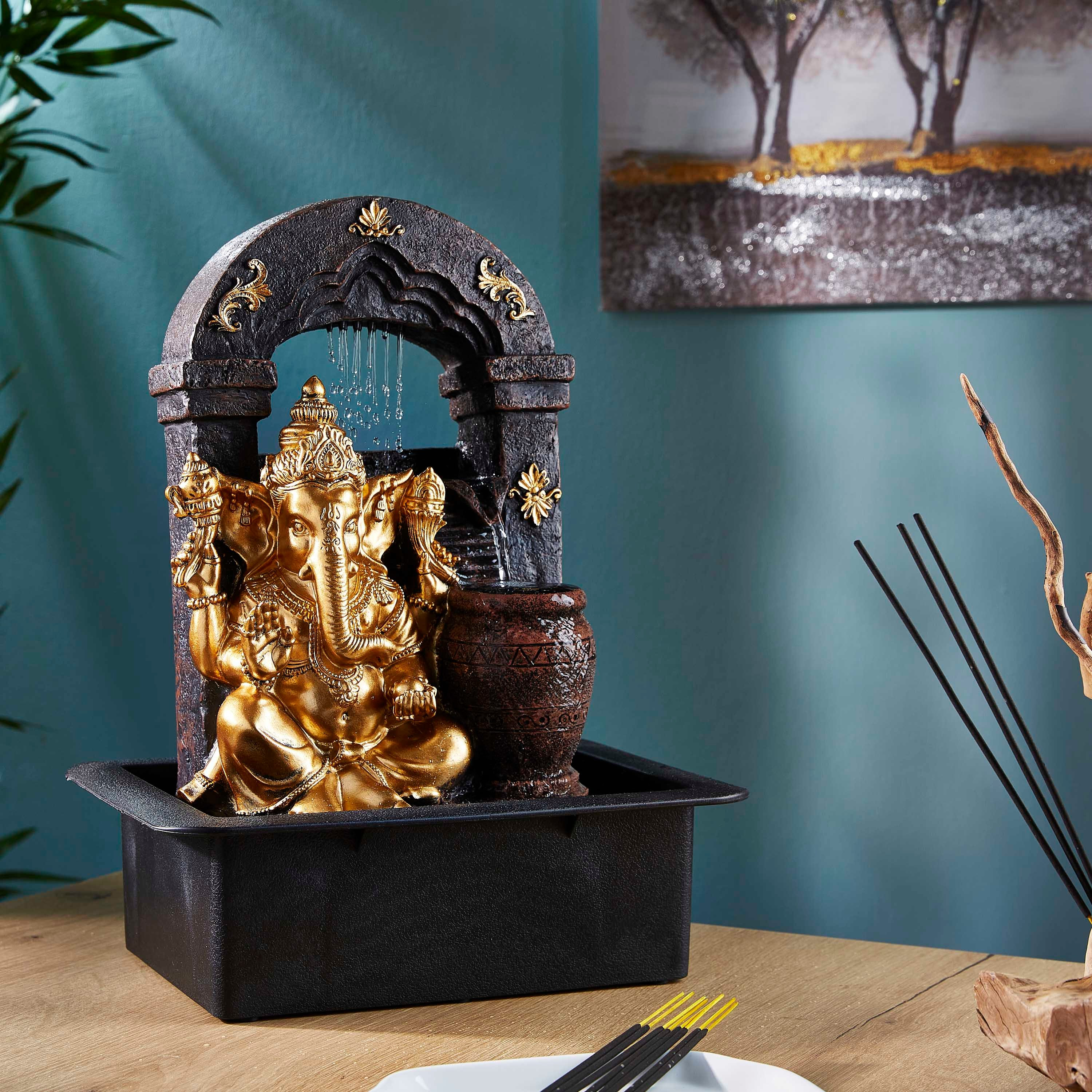 نافورة غانيشا بإضاءة ملونة مزدوجة-hbxhomeware-hbxdecorandfurnishings-image-6