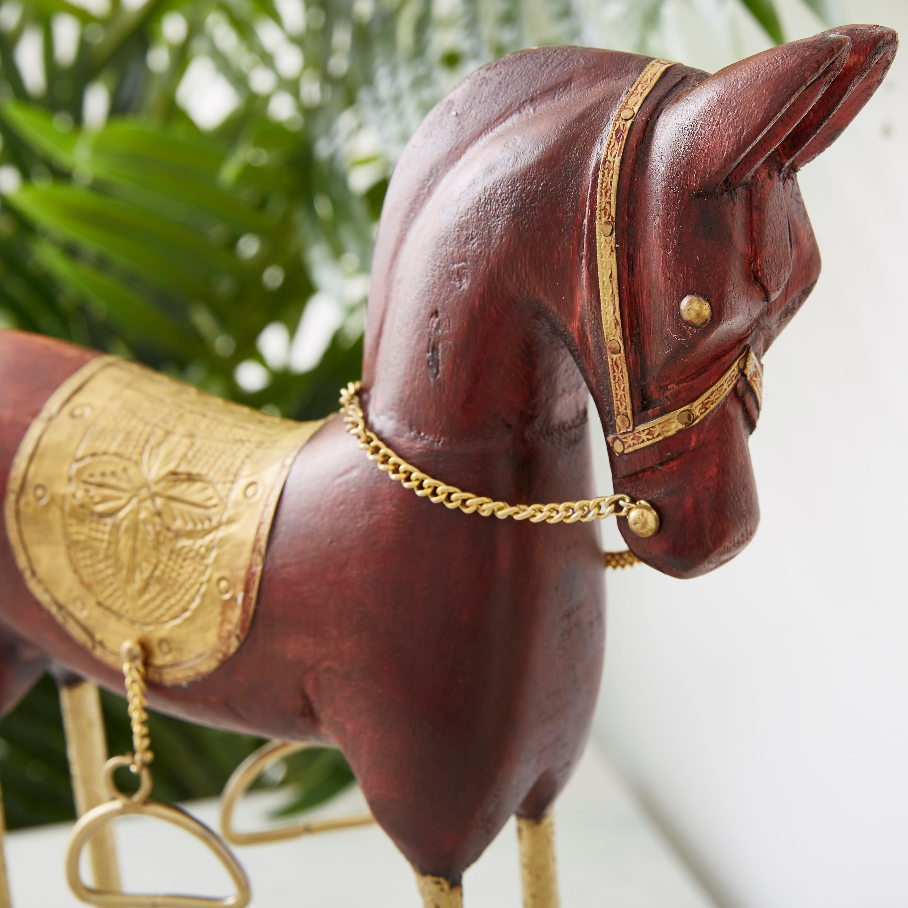 حصان خشبي بزخارف ميتالك من إيبيزا-hbxhomeware-homedecor-figurinesandornaments-image-2