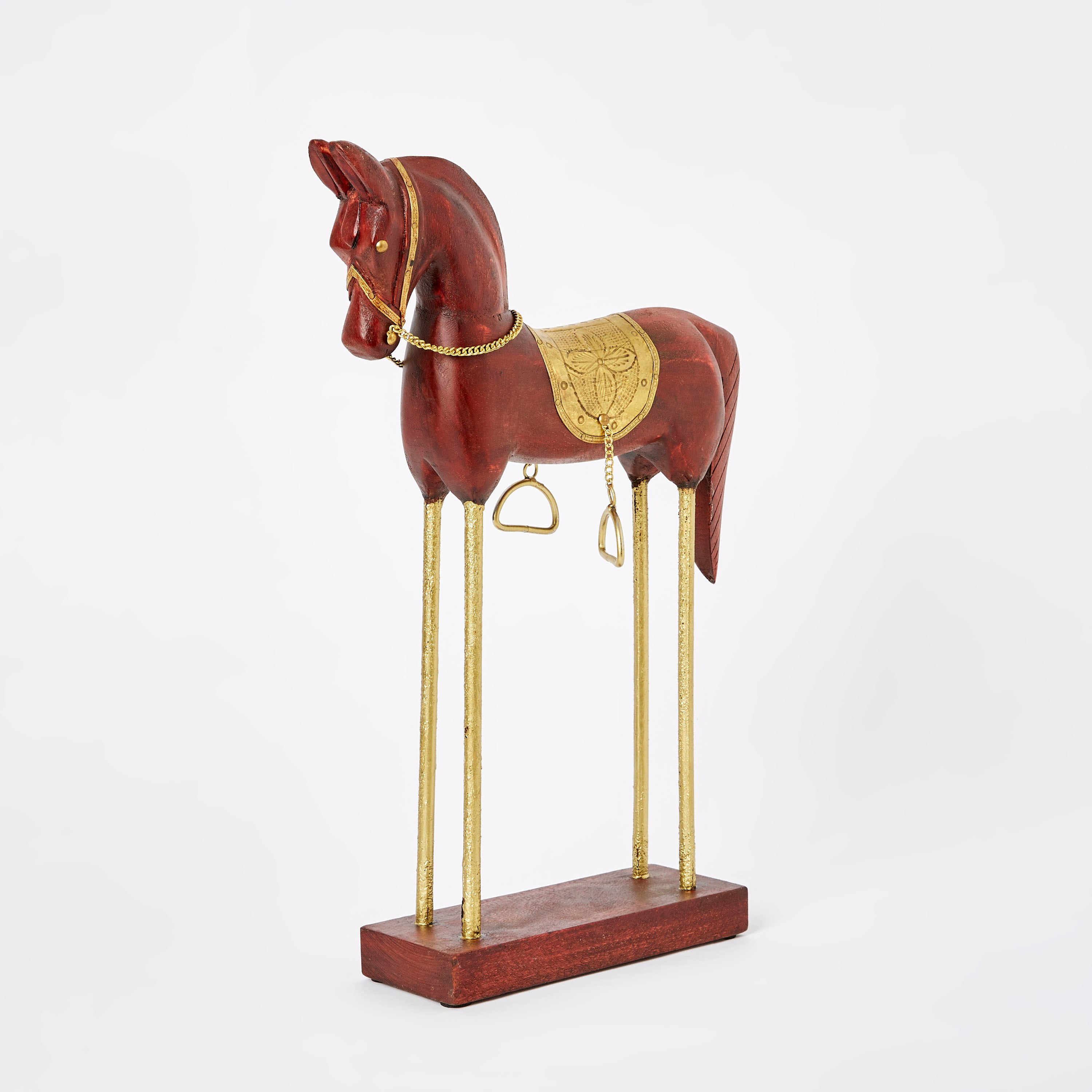 حصان خشبي بزخارف ميتالك من إيبيزا-hbxhomeware-homedecor-figurinesandornaments-image-5