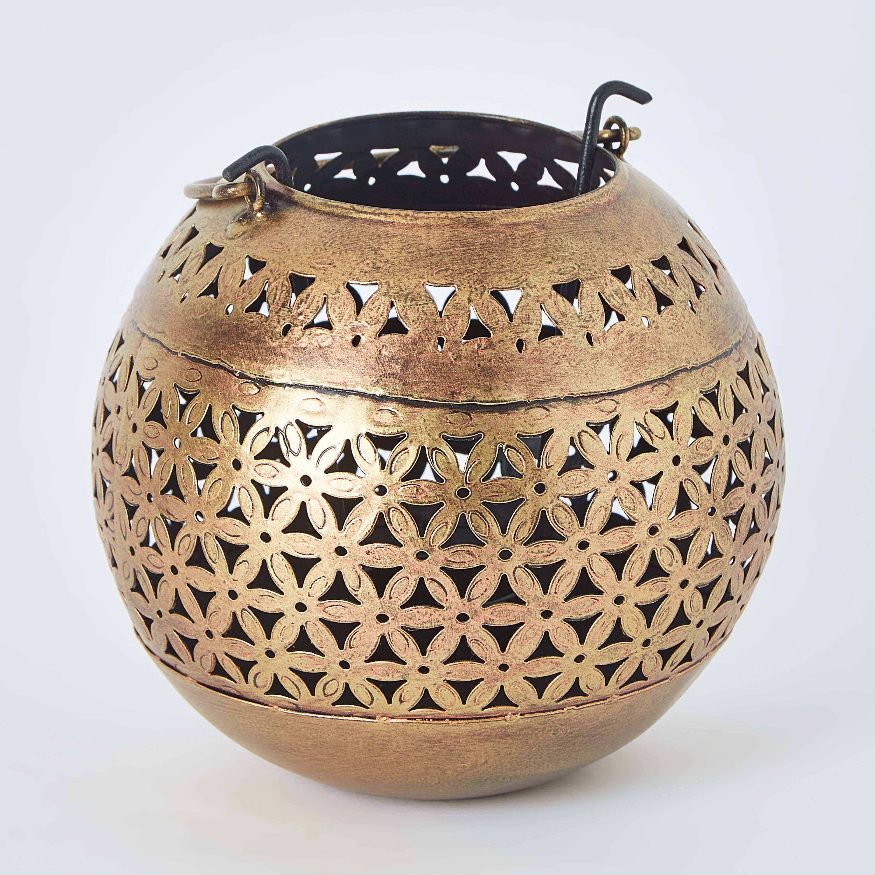 Ibiza Metal Oval Daisy Cutwork Candle and Tealight Holder with Handle-PROMO_HB_AE_B1G1_250925-image-6