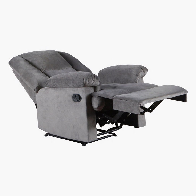 Brandon 1-Seater Fabric Recliner-Recliner Sofas-image-5