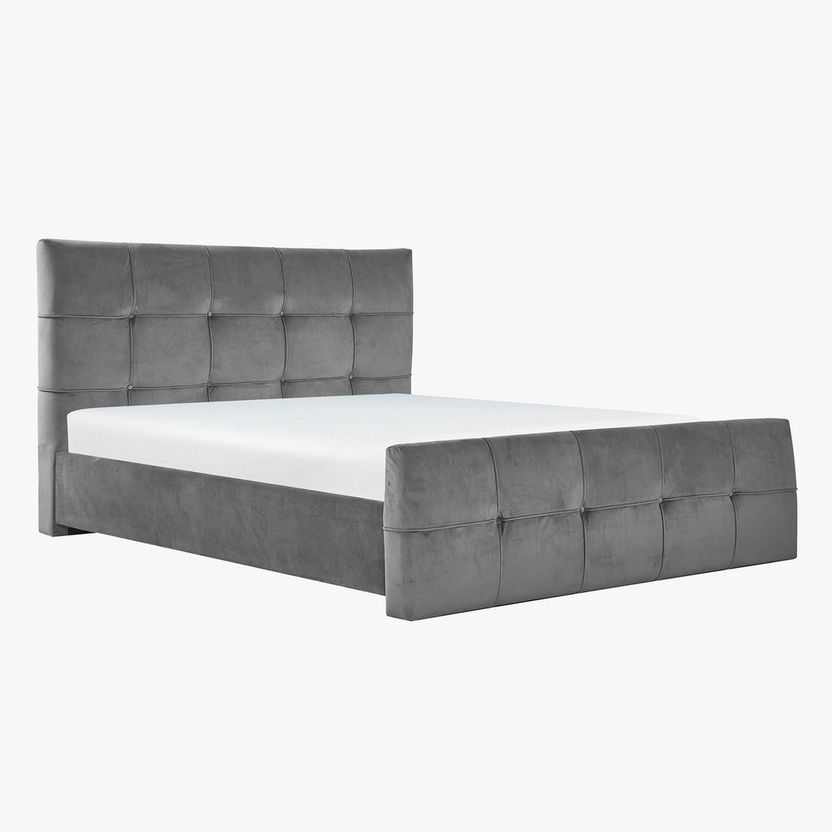 Mirage Upholstered King Bed - 180x200 cm-King-image-1