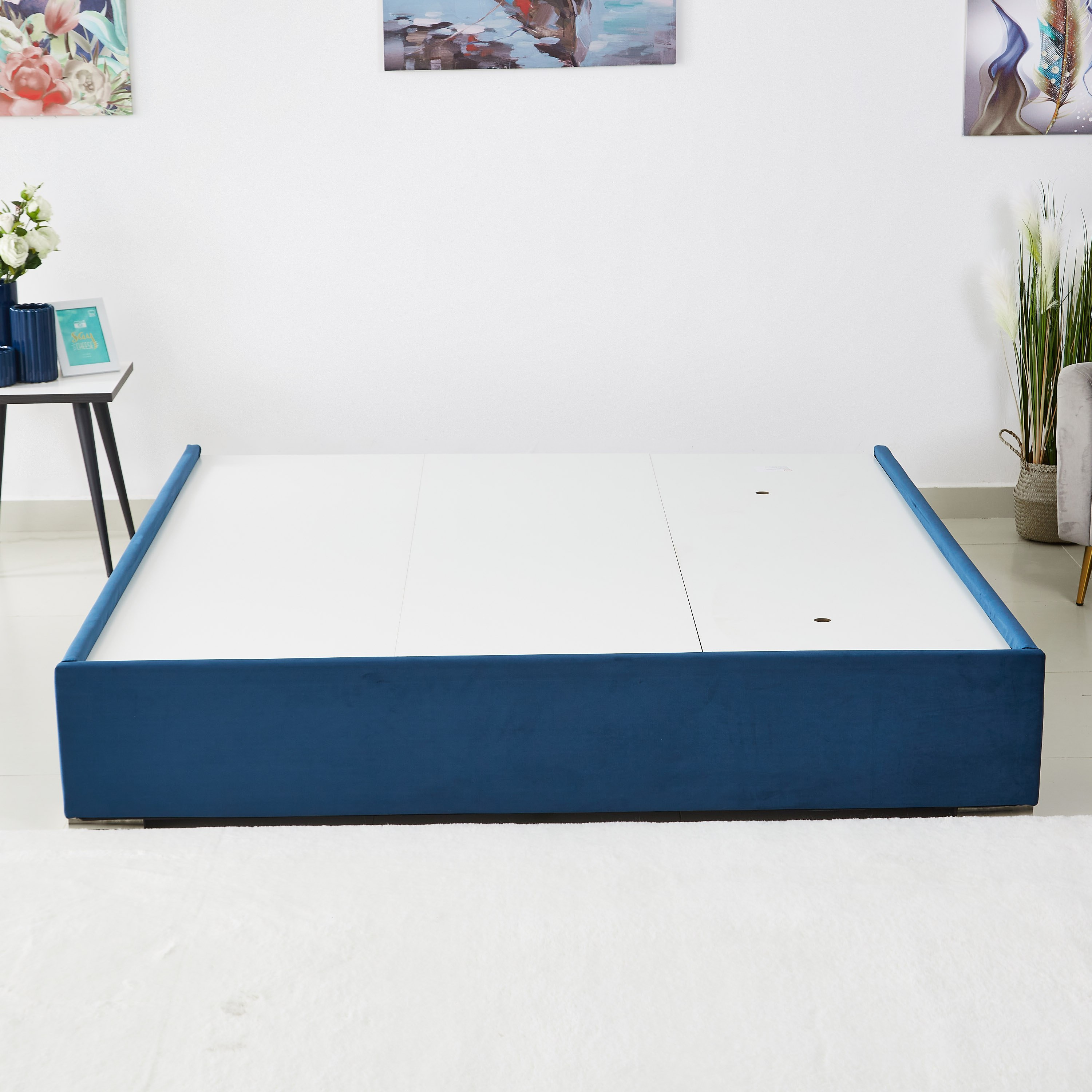 Taylor Upholstered King Bed Base - 180x200 cm-hbxfurniture-bedsandbedsets-beds-image-4