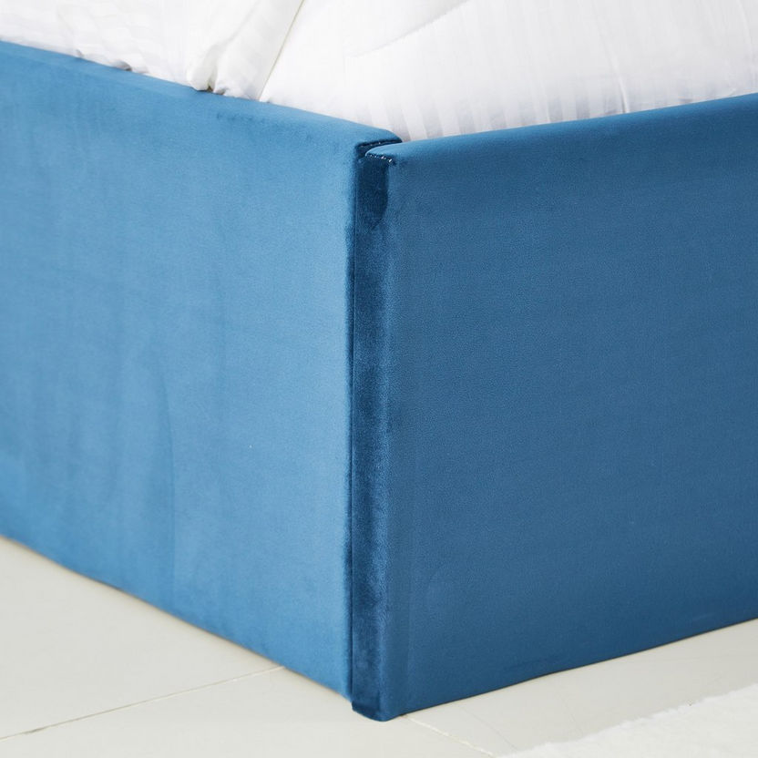 Taylor Upholstered King Hydraulic Bed Base - 180x200 cm-Beds-image-10