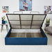 Taylor Upholstered King Hydraulic Bed Base - 180x200 cm-Beds-thumbnail-5