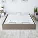 Taylor Upholstered King Hydraulic Bed Base - 180x200 cm-Beds-thumbnailMobile-0