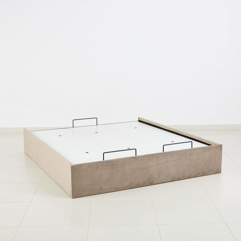Taylor Upholstered King Hydraulic Bed Base - 180x200 cm-Beds-image-9