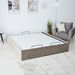 Taylor Upholstered King Hydraulic Bed Base - 180x200 cm-Beds-thumbnail-2