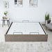 Taylor Upholstered King Hydraulic Bed Base - 180x200 cm-Beds-thumbnailMobile-3
