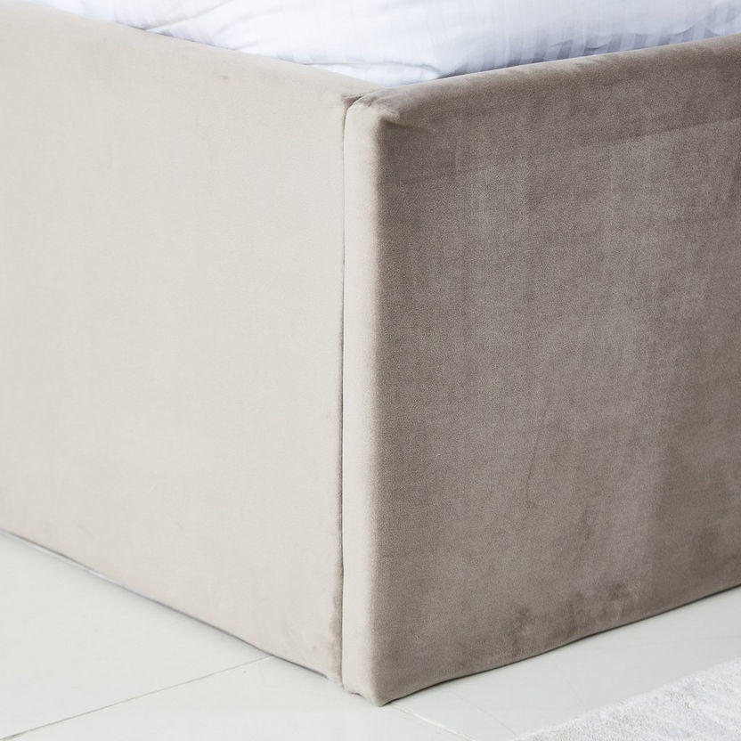 Taylor Upholstered King Hydraulic Bed Base - 180x200 cm-Beds-image-6