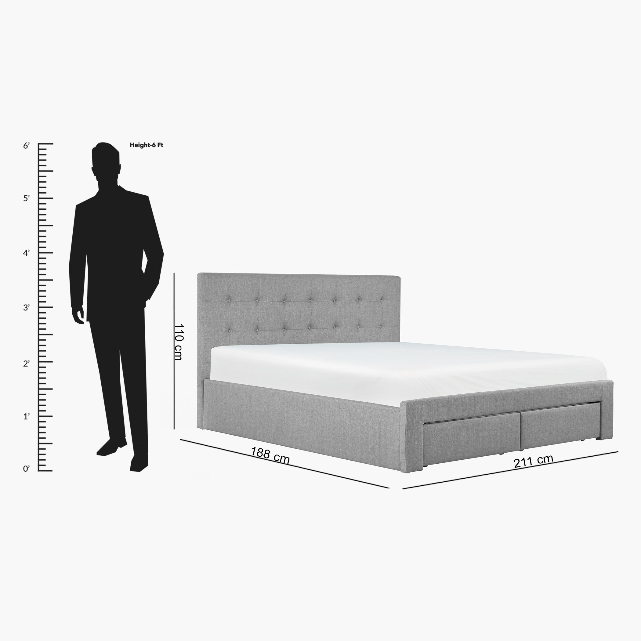 طقم غرفة نوم كينج 5 قطع من سيمينتينو - 180x200 سم-hbxbedroom-bedsandbedsets-bedroomsets-king-image-21