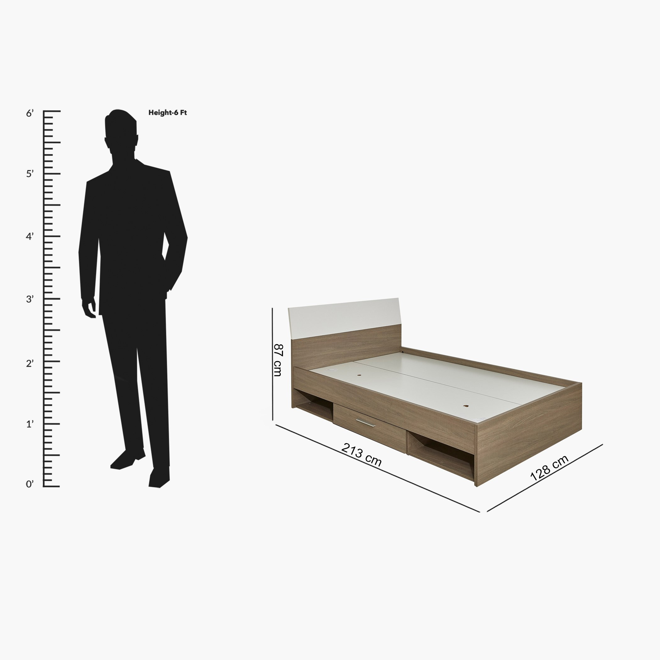 Twin deals bed base