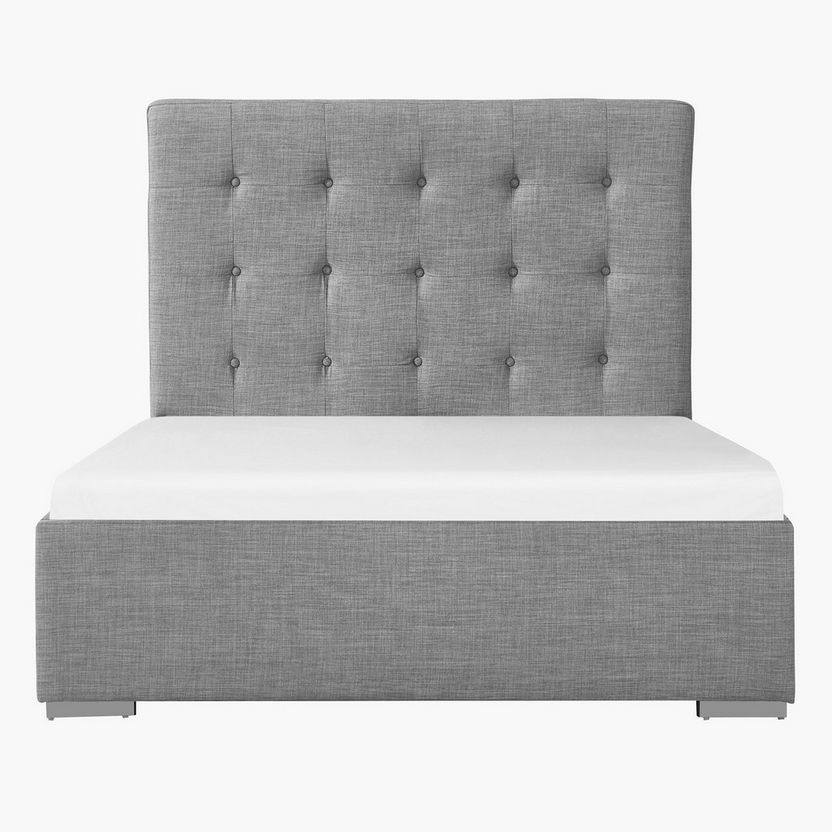 Oakland Upholstered Twin Bed - 120x200 cm-Beds-image-2