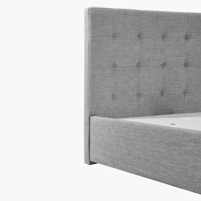 Oakland Upholstered Twin Bed - 120x200 cm-Beds-image-5