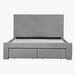 Halmstad Upholstered Queen Bed with 2 Drawers - 150x200 cm-Beds-thumbnail-3