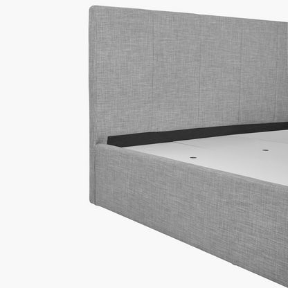 Halmstad King Upholstered Bed with 2 Drawers - 180x200 cm-Beds-image-7