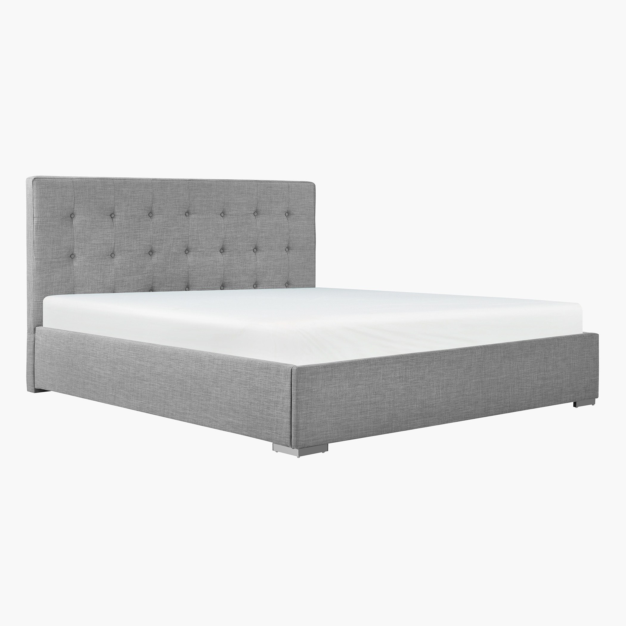 Oakland Upholstered King Bed - 180x200 cm-hbxfurniture-bedsandbedsets-beds-king-image-2