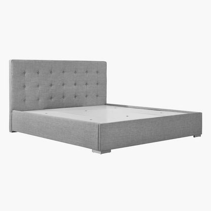 Oakland Upholstered King Bed - 180x200 cms