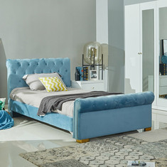 سرير مزدوج منجد من أورو - 120x200 سم