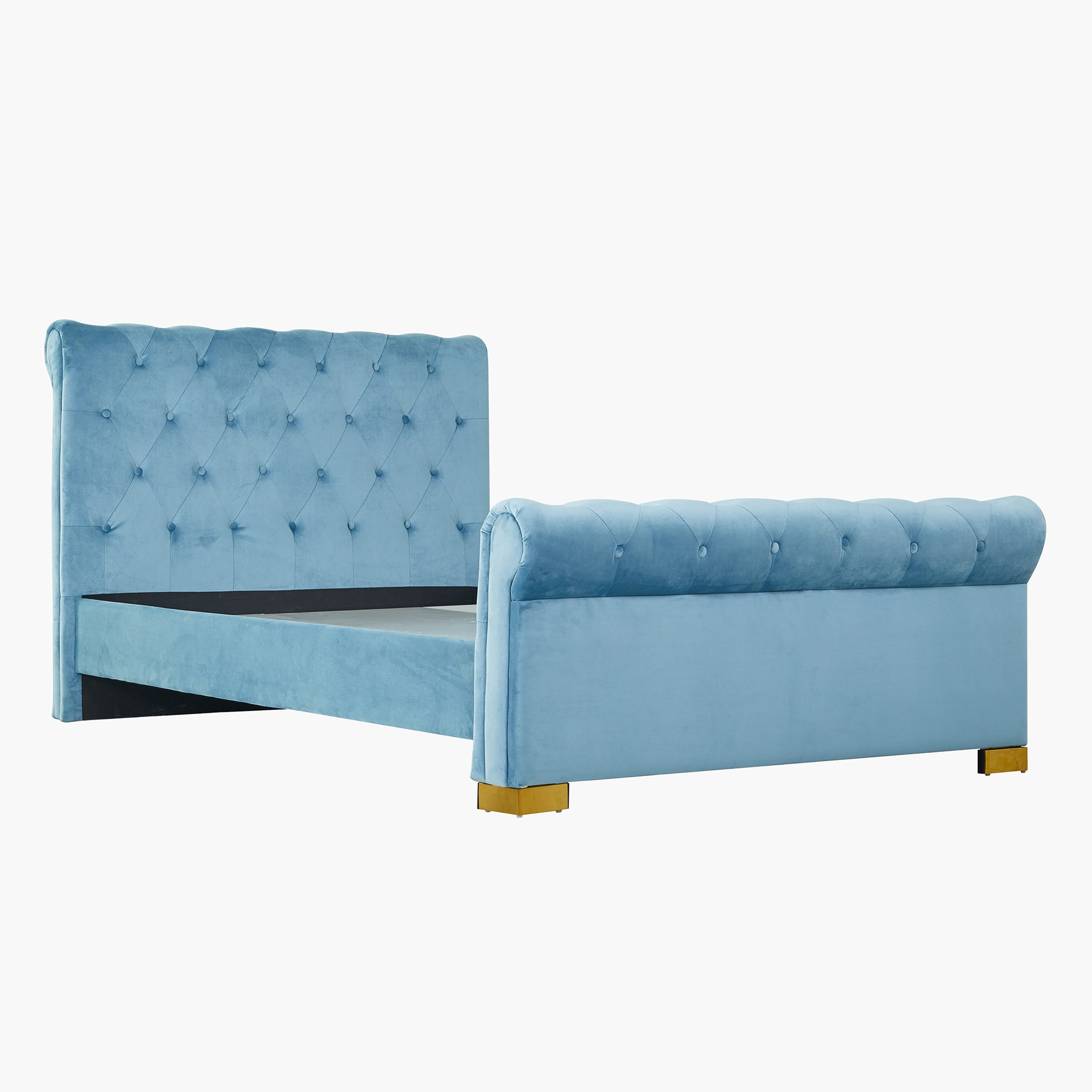 سرير مزدوج منجد من أورو - 120x200 سم-hbxfurniture-kidsroom-kidsroomsets-twin-image-4