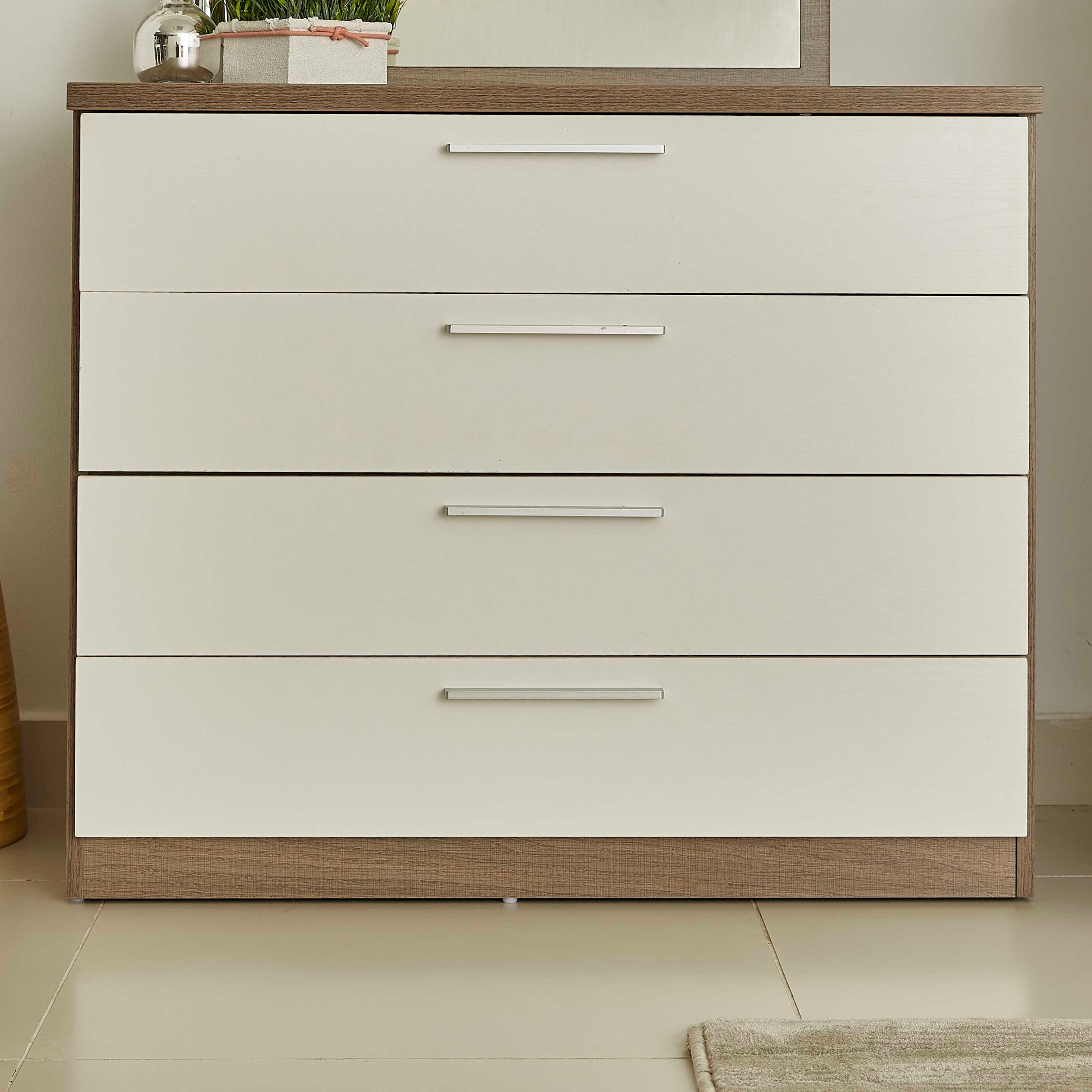 طاولة تزيين 4 أدراج دون مرآة من أيرلندا-hbxfurniture-kidsroom-kidsdressersandmirrors-image-2
