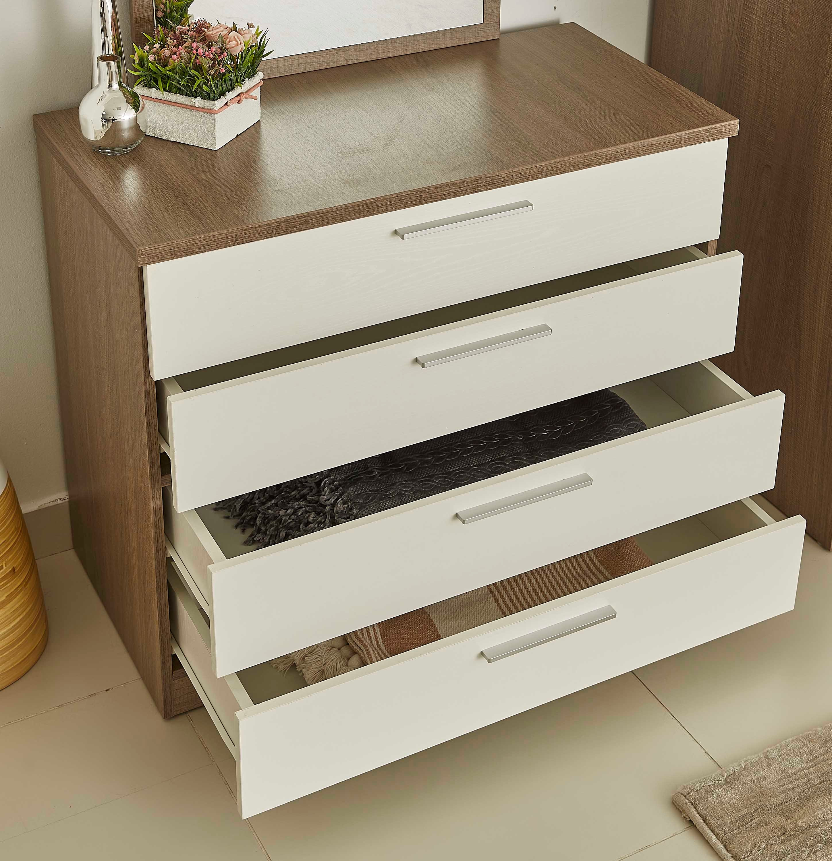 طاولة تزيين 4 أدراج دون مرآة من أيرلندا-hbxfurniture-kidsroom-kidsdressersandmirrors-image-4