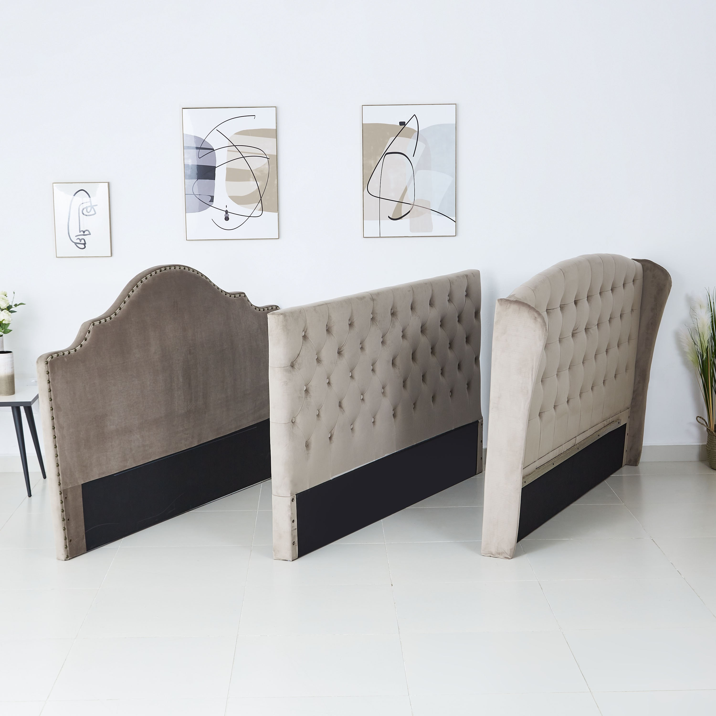 Taylor Sarah Upholstered King Headboard - 180x200 cm-hbxfurniture-bedsandbedsets-beds-image-7