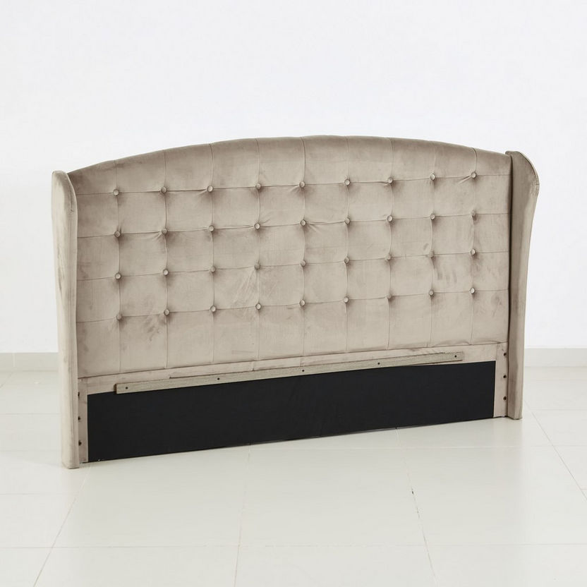 Taylor Sarah Upholstered King Headboard - 180x200 cm-Beds-image-7