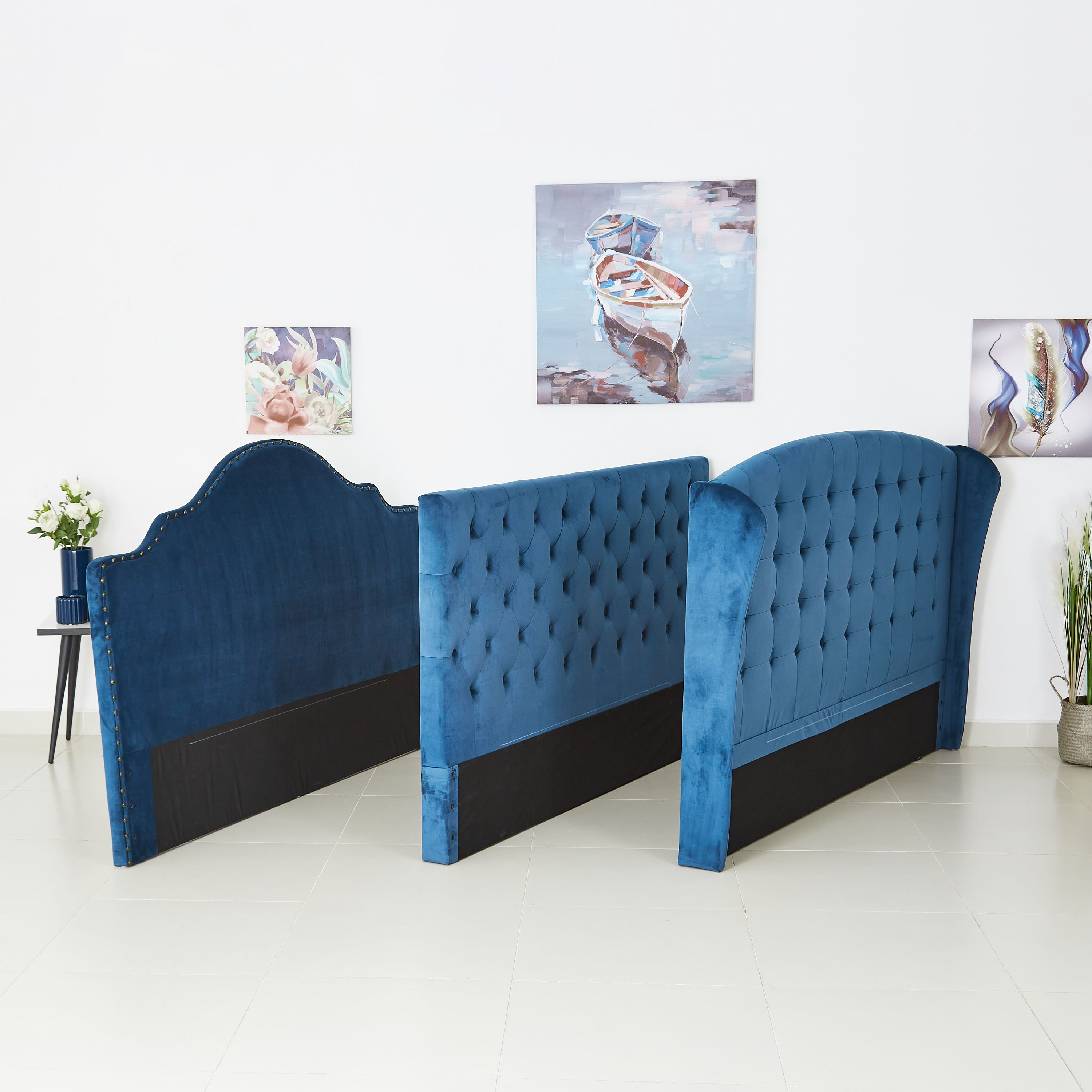 لوح رأسي كينج منجد من تايلور إيفا - 180×200 سم-hbxfurniture-bedsandbedsets-beds-image-7