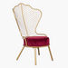 Fern Velvet Accent Chair with Cushion-Easy Chairs-thumbnail-4