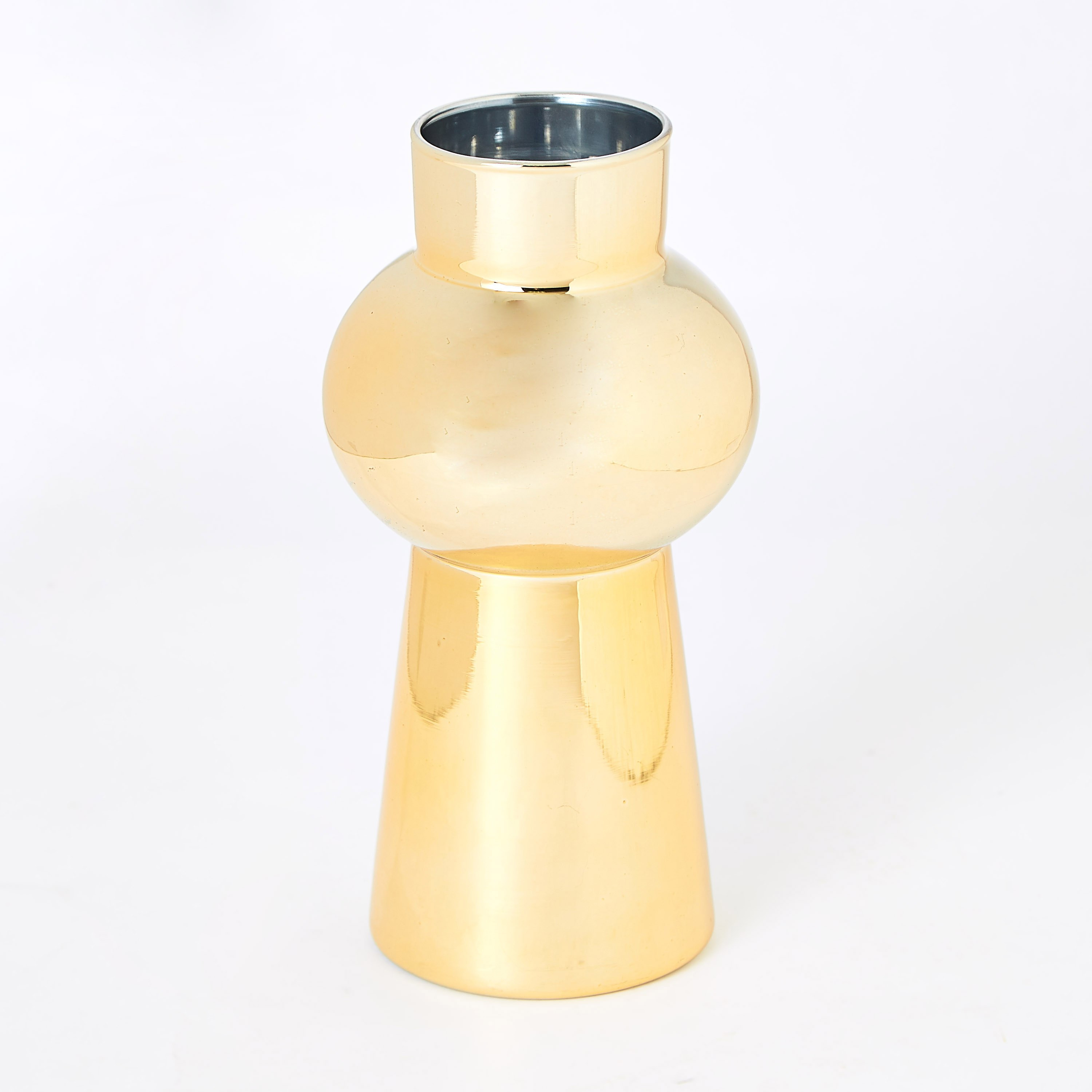 مزهرية زجاج لامعة كروية الشكل من جورجيا - طقم من 3 قطع-hbxbedroom-decorandaccessories-vases-image-4