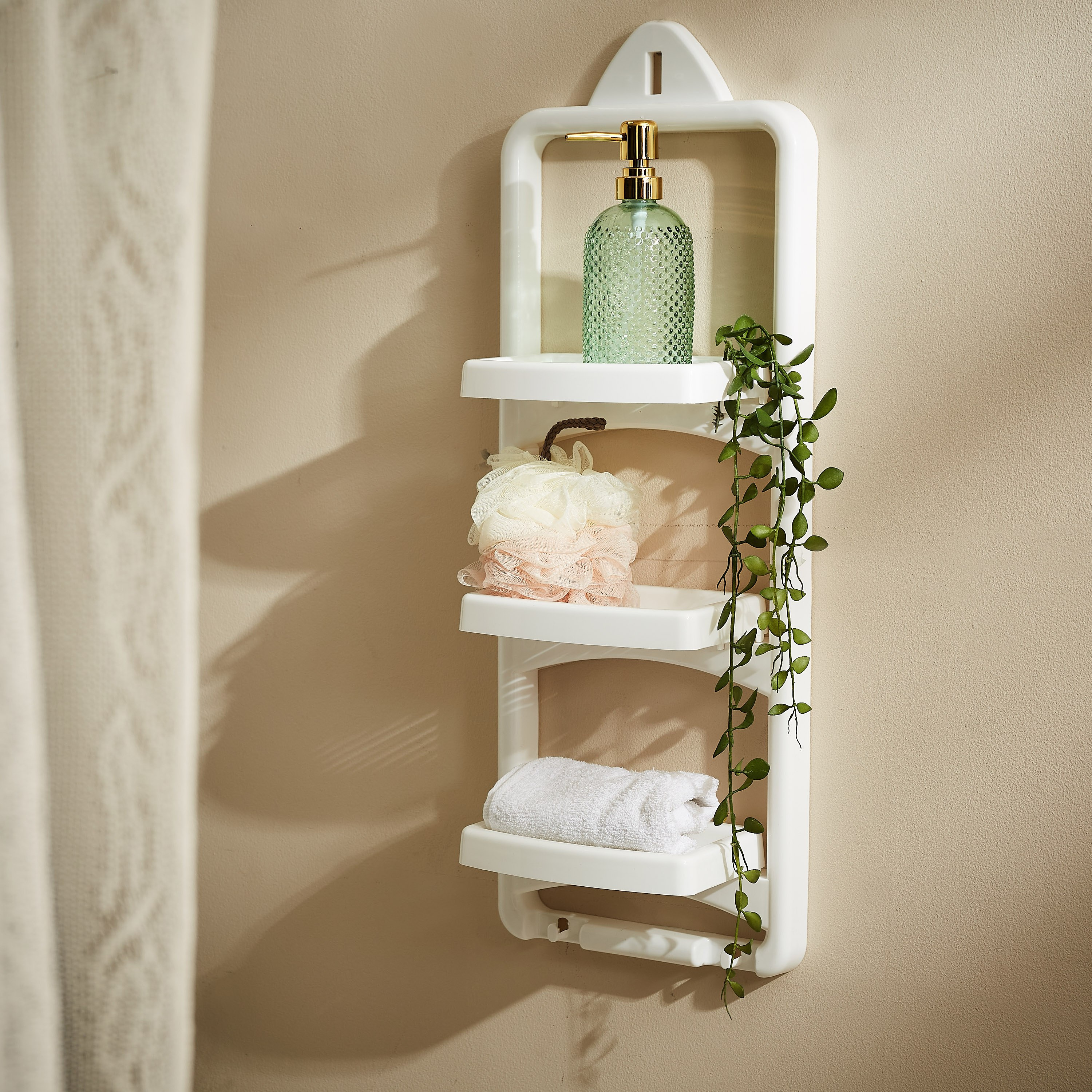 سلّة استحمام معلقة من فانس - 25x24x69 سم-hbxhomeware-hbxbathroom-image-1