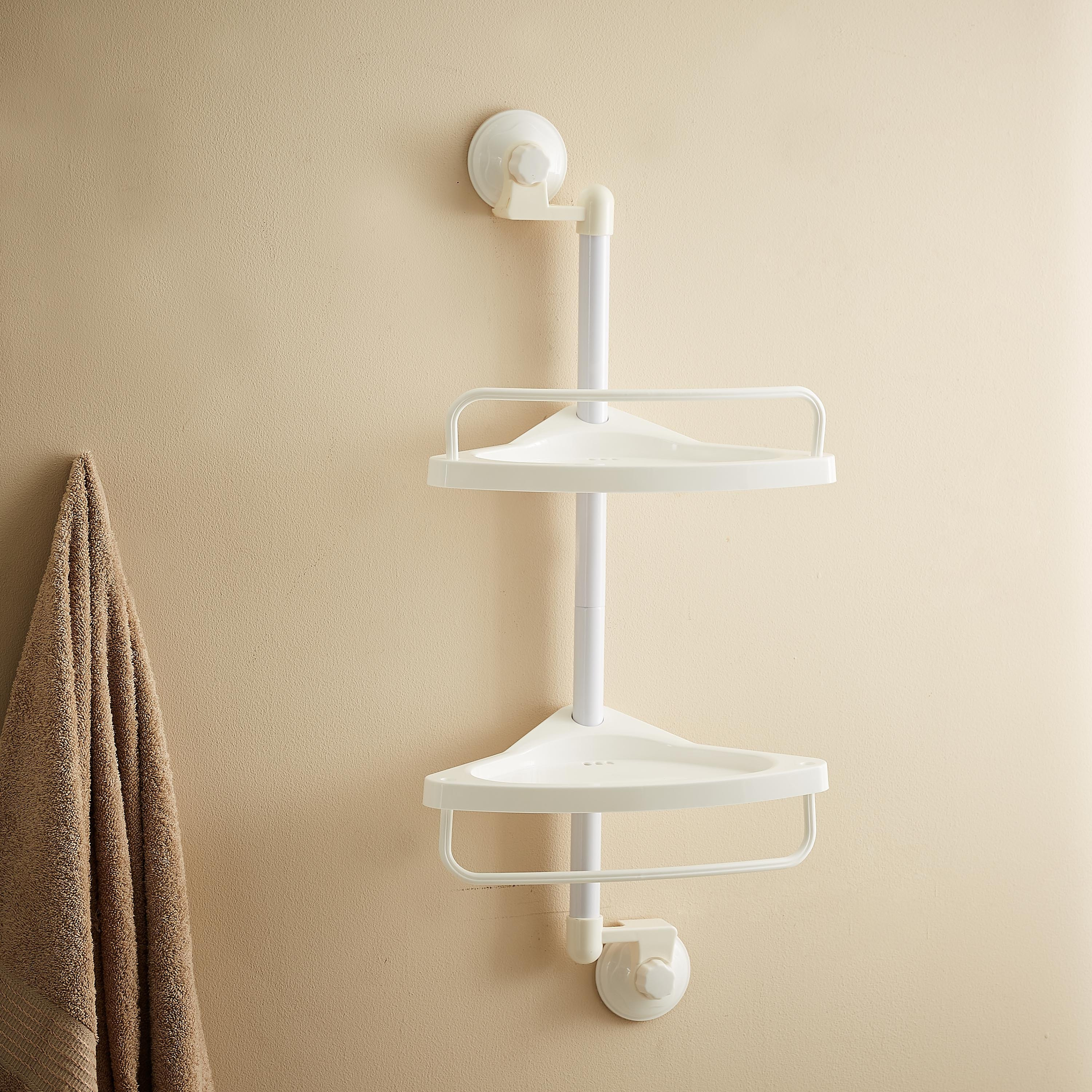 علبة ركنية بكأس شفط من فانز - 32x78 سم-hbxhomeware-hbxbathroom-image-2