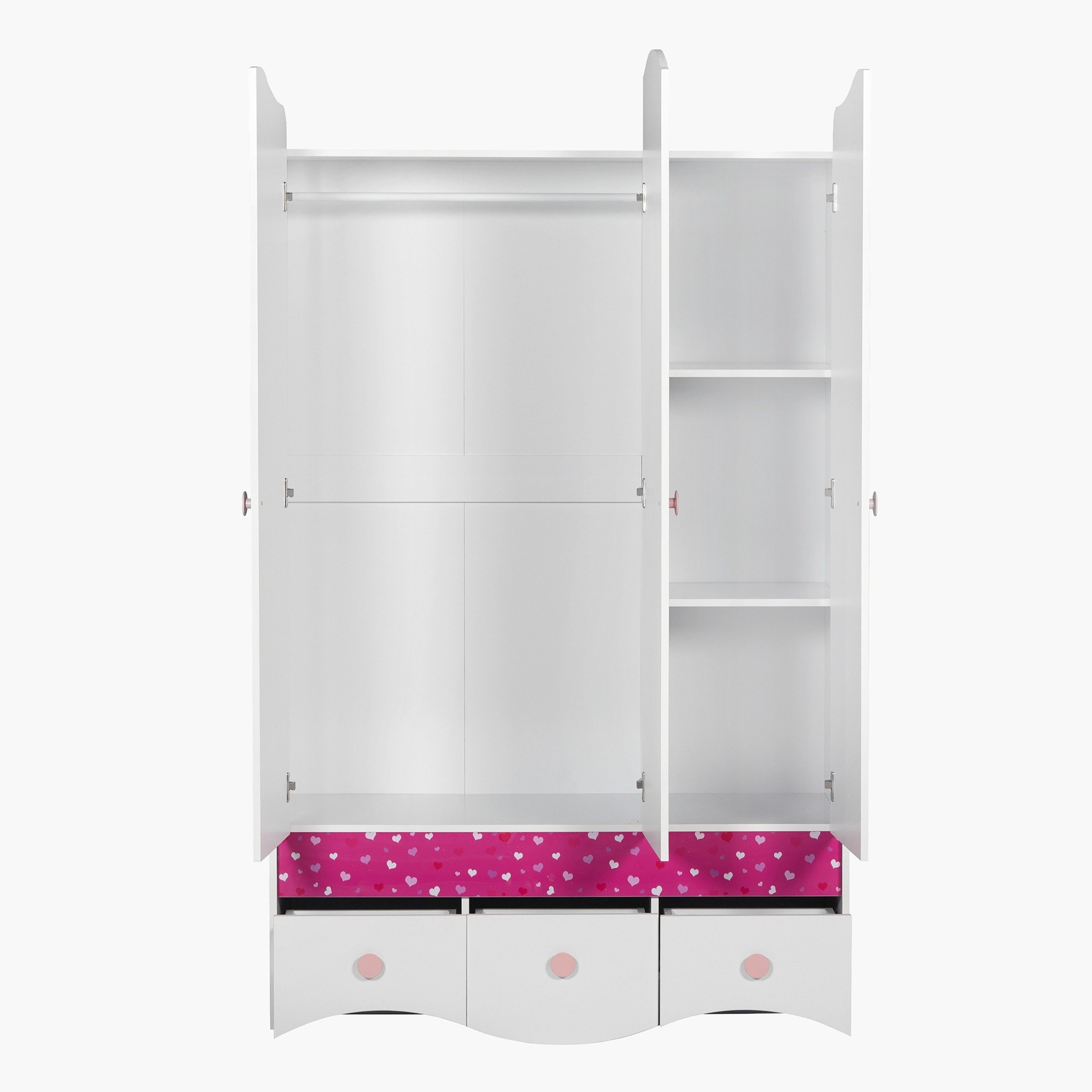 خزانة ملابس 3 أبواب و3 أدراج من برنسيس-hbxfurniture-wardrobes-image-4