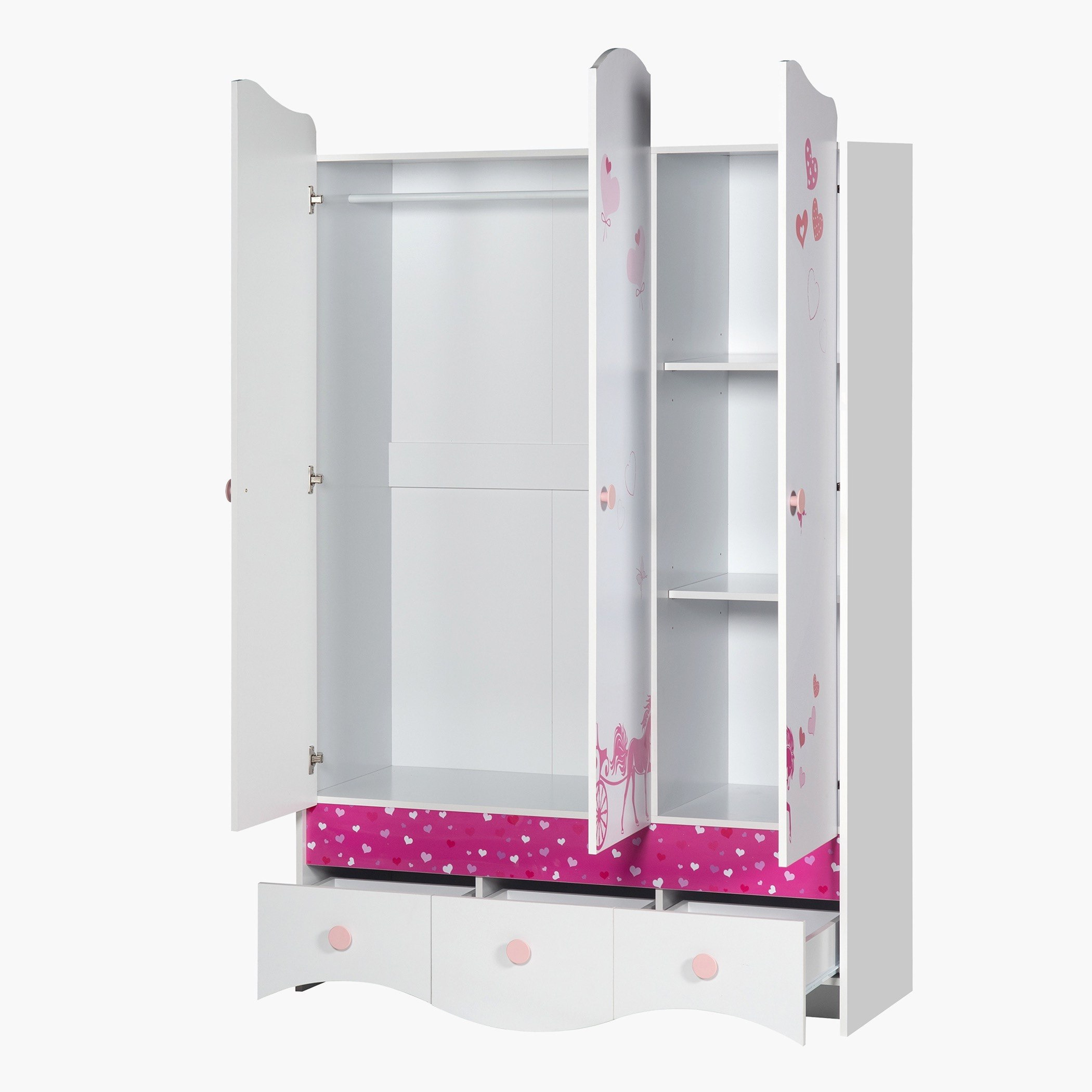 خزانة ملابس 3 أبواب و3 أدراج من برنسيس-hbxfurniture-wardrobes-image-5