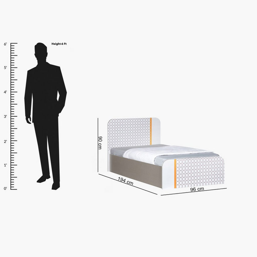 Zippora Single Bed - 90x190 cm-Beds-image-5