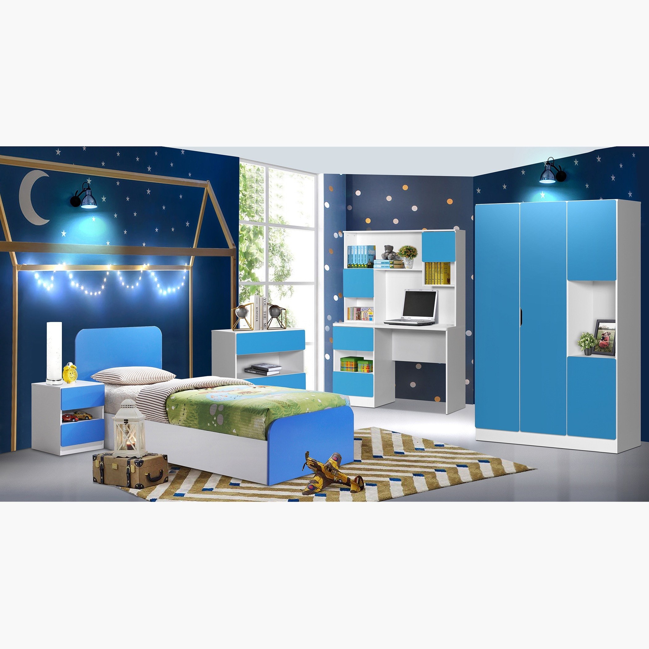 سرير فردي من بلوبيل- 90x190 سم-hbxfurniture-bedsandbedsets-beds-single-image-5