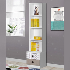 Zippora 2-Drawer Bookcase