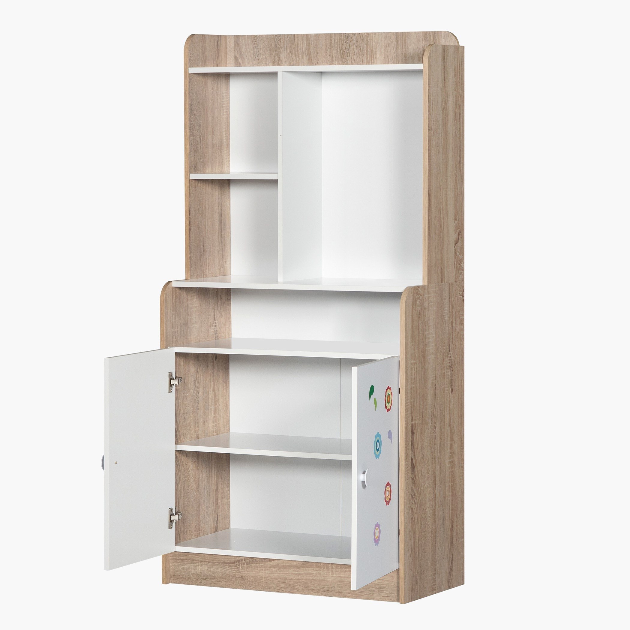 خزانة كتب بابين - كريسانتو من موڤو-hbxfurniture-office-bookcases-image-5