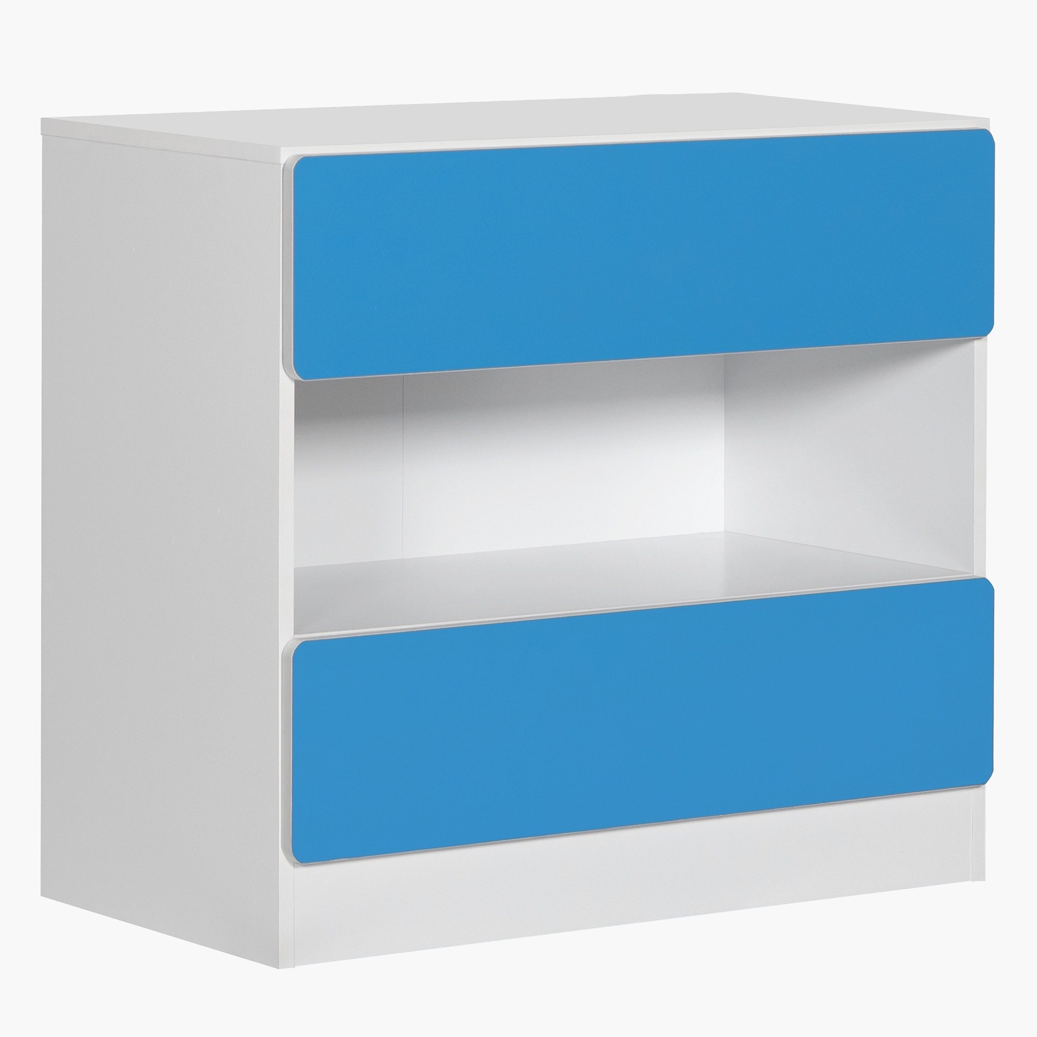 طاولة تزيين للأطفال 3 أدراج دون مرآة من بلوبيل-hbxfurniture-kidsroom-kidsdressersandmirrors-image-3