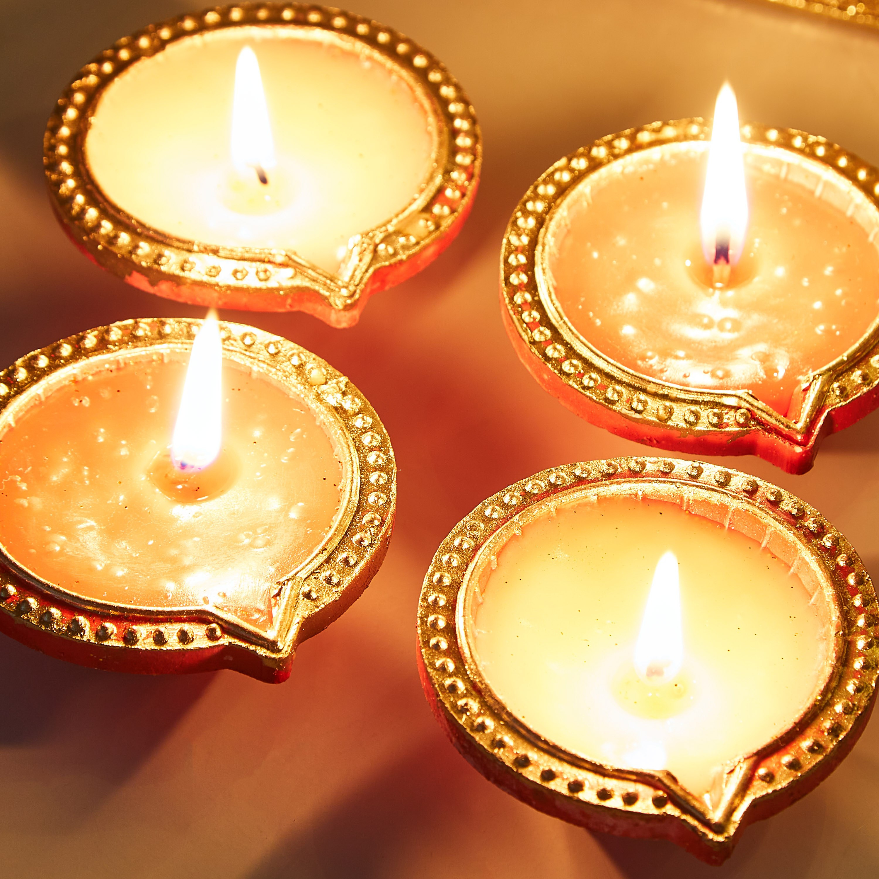 حامل شموع فخار بشمع من أريان - طقم من 4 قطع-hbxbedroom-homefragrance-candleholders-image-3