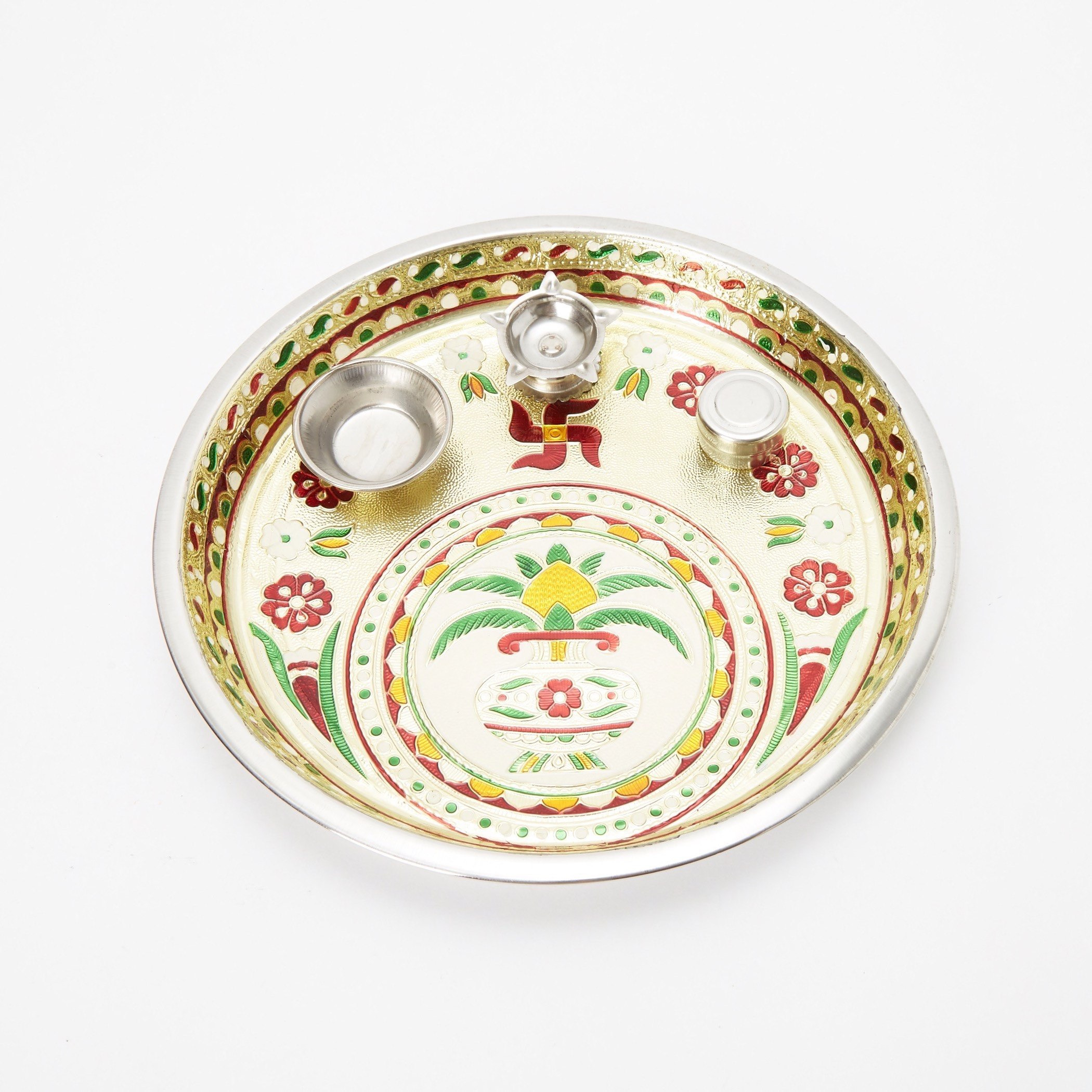 تالي بوجا صُلب مع وعاء من أريان - 11 سم-hbxlivingroom-decorandaccessories-candleholders-image-5