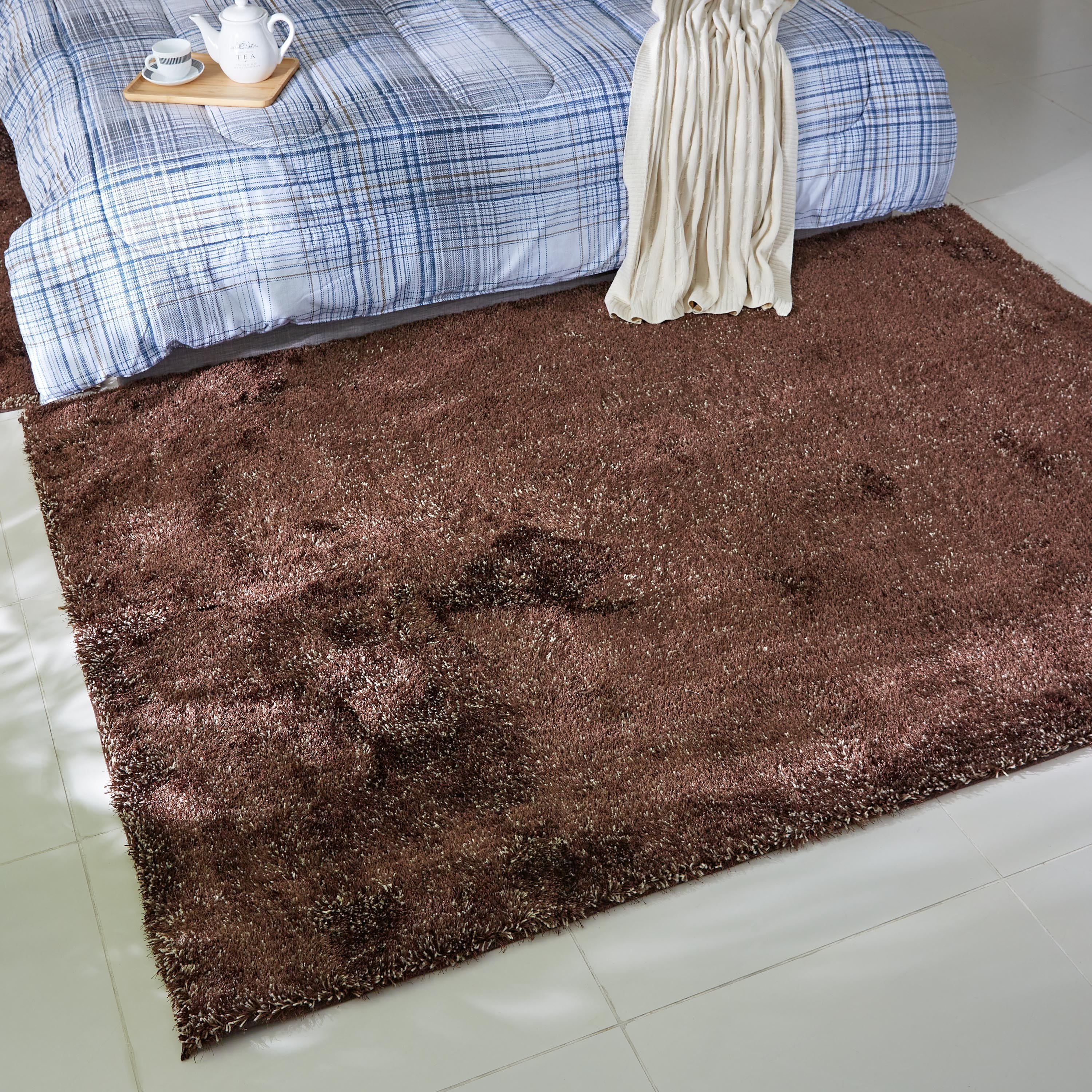 Essential Stain Resistant Shaggy Rug - 230x160 cm-hbxdecorandfurnishings-floorcoverings-rugs-image-1