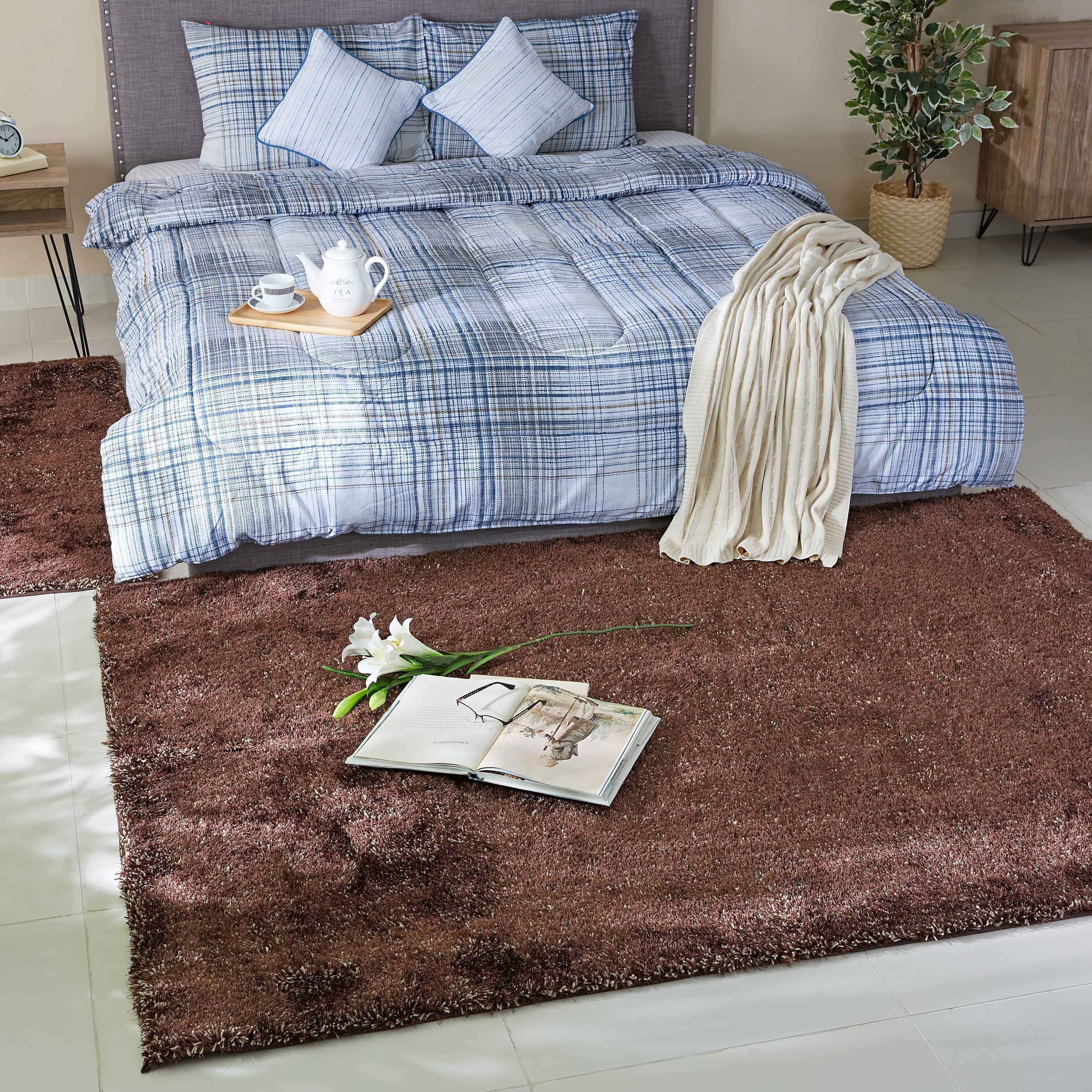 Essential Stain Resistant Shaggy Rug - 230x160 cm-hbxdecorandfurnishings-floorcoverings-rugs-image-4