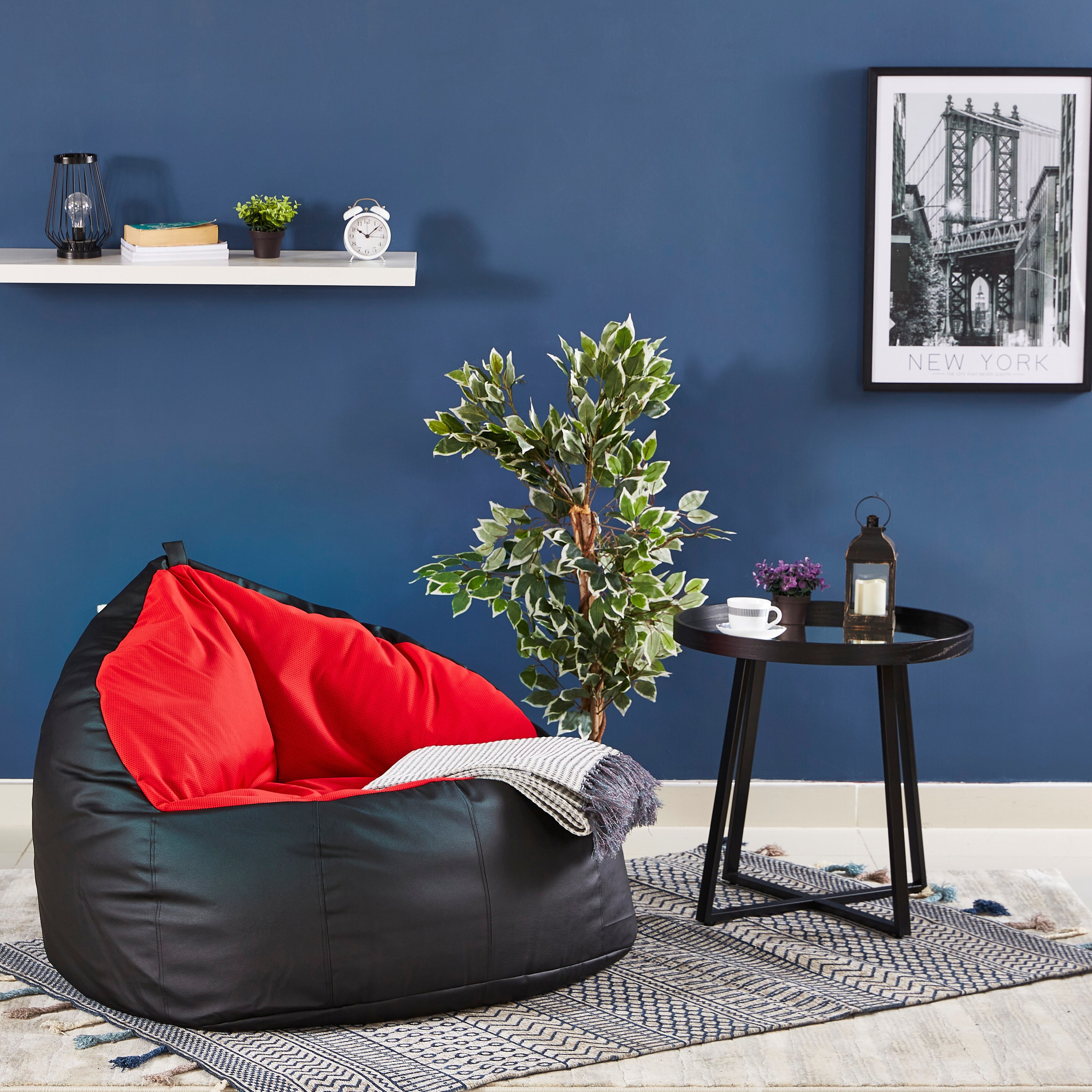 كرسي بين باج كبير جدًا من هوغو - 100x90x90 سم-hbxfurniture-kidsroom-kidsbeanbags-image-7
