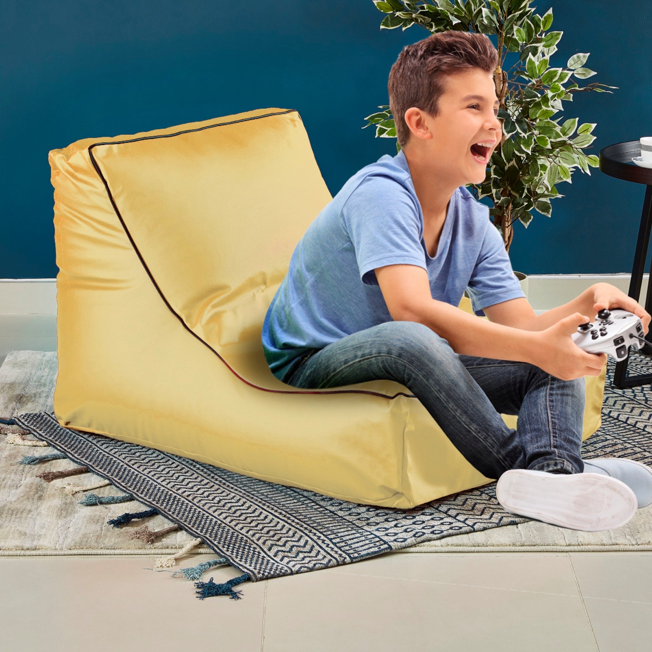 بين باج جامبو حجم كبير على شكل حرف L من ليو - 75x110x70 سم-hbxfurniture-kidsroom-kidsbeanbags-image-1
