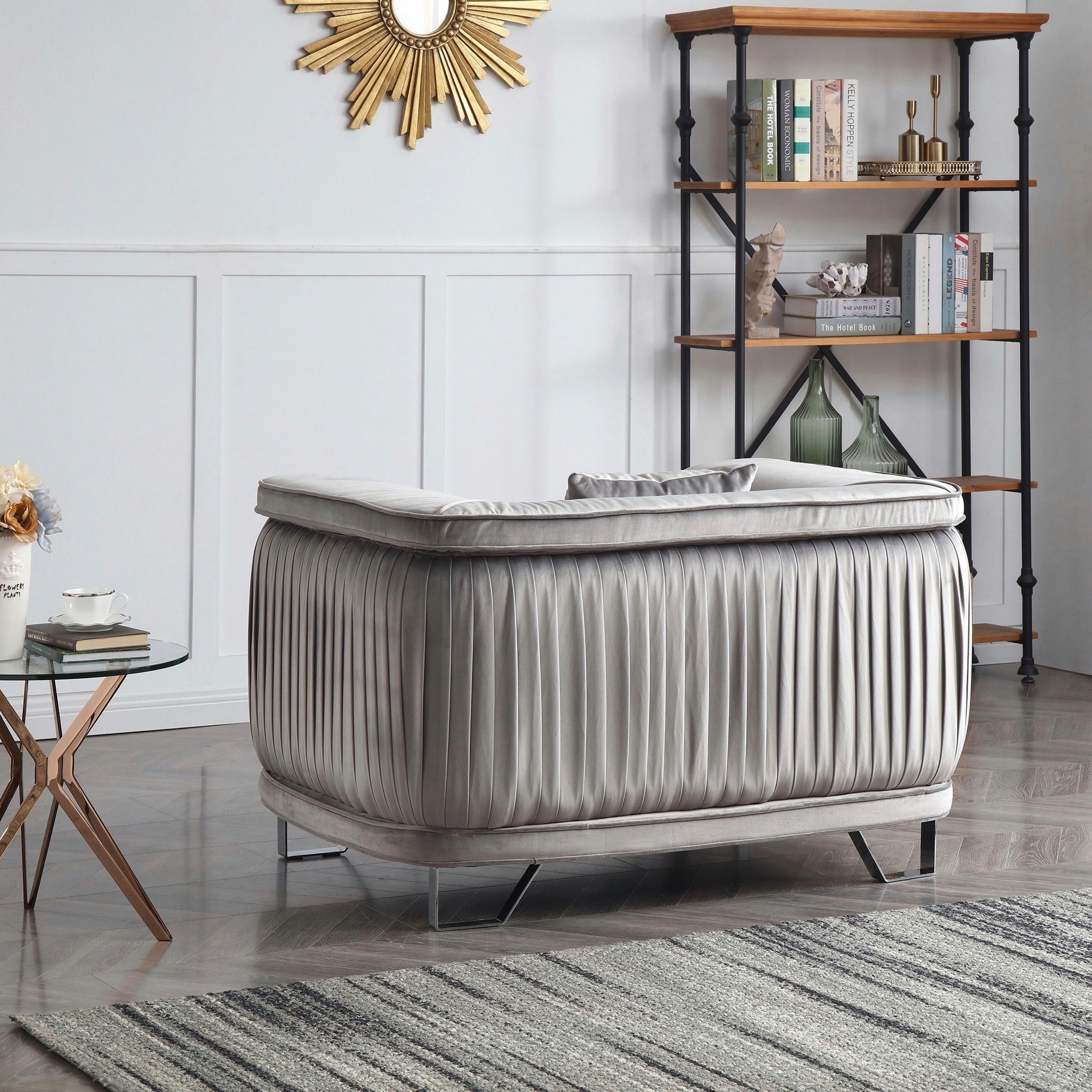 كنبة مخمليّة مقعد واحد مع وسادة من كاليستا-hbxlivingroom-sofasandarmchairs-sofas-image-4