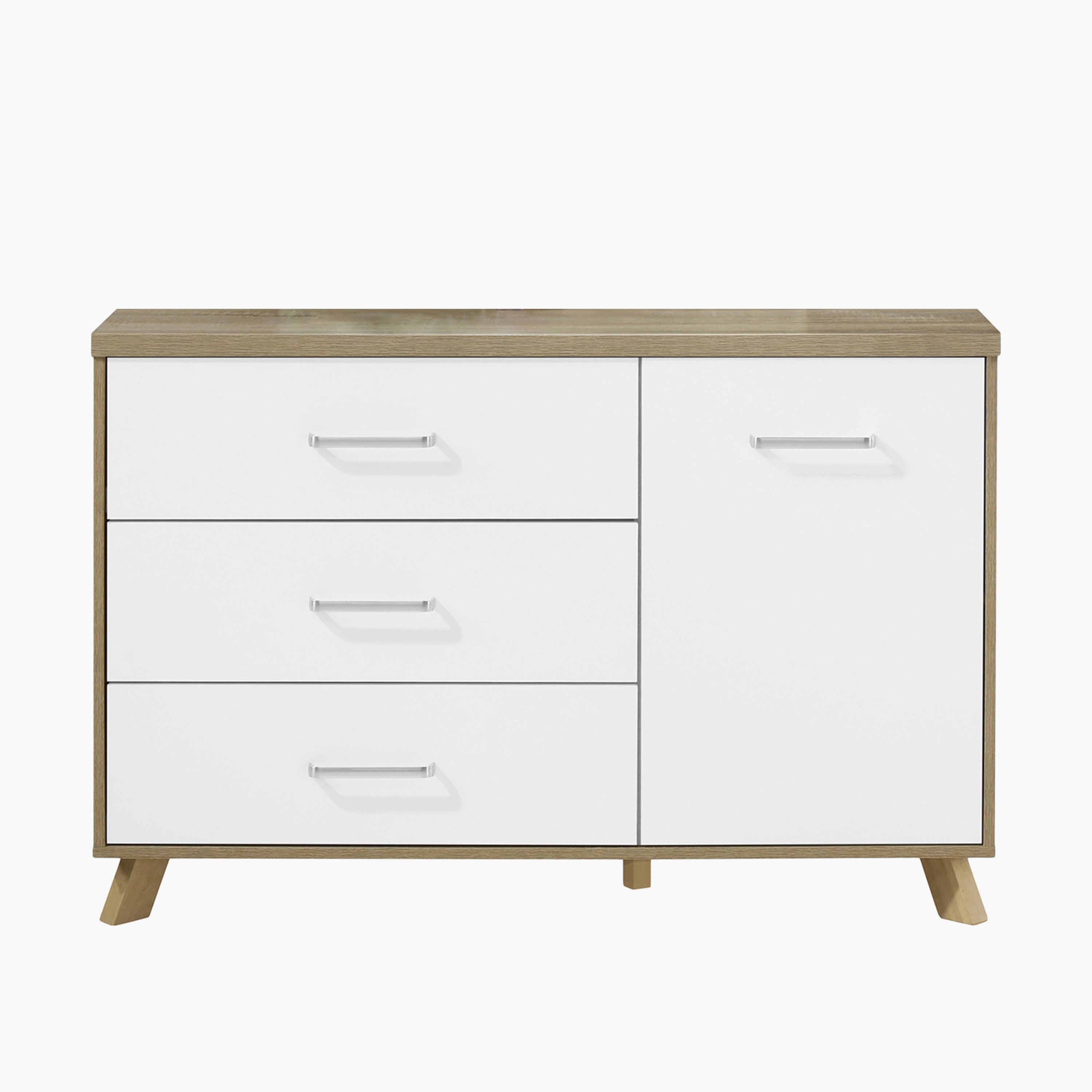 طاولة تزيين بـ3 أدراج وباب واحد وبدون مرآة من هلسنكي-hbxfurniture-bedroom-dressersandmirrors-image-2
