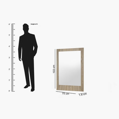 Helsinki Mirror without 3-Drawer Master Dresser