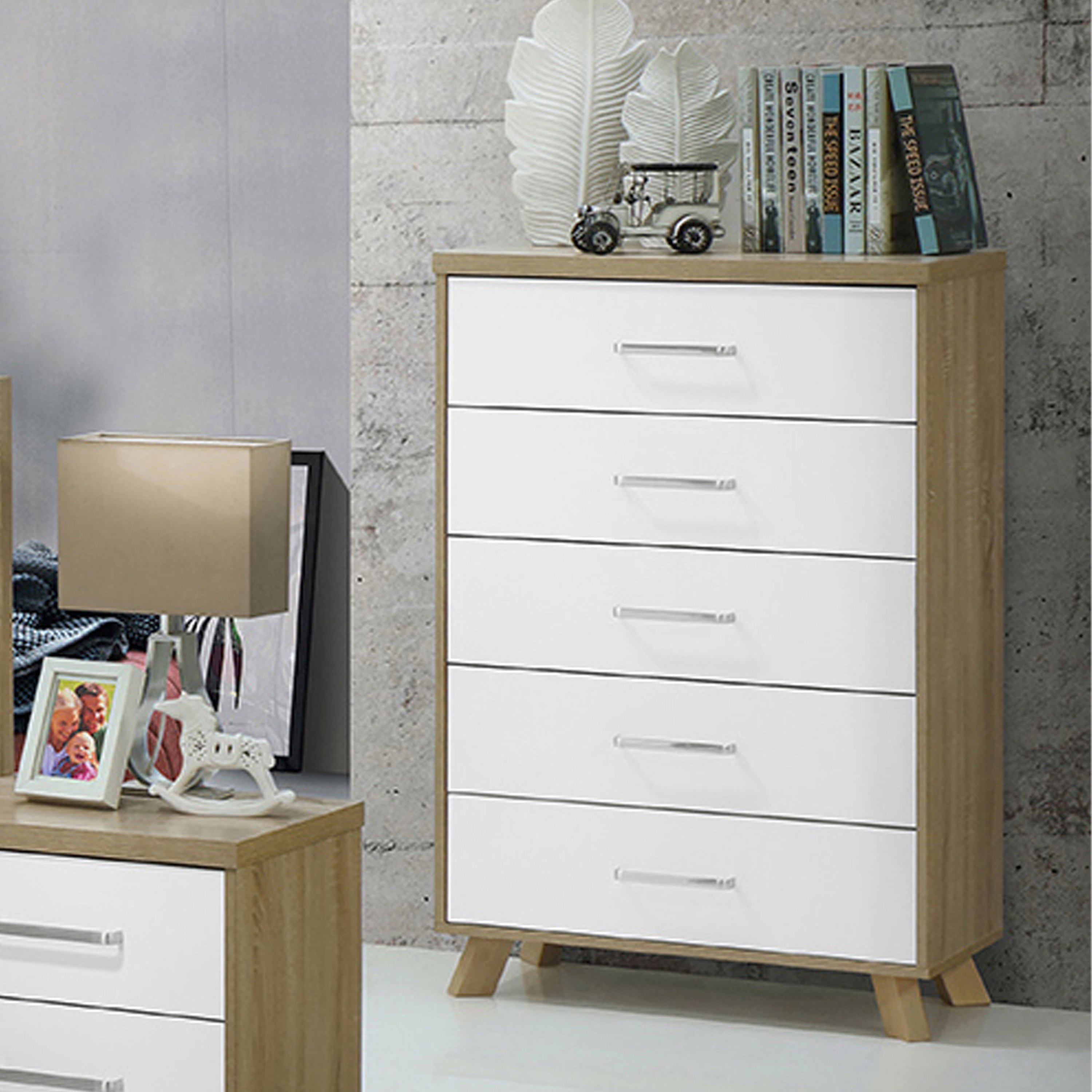وحدة تخزين بـ 5 أدراج من هيلسنكي-hbxfurniture-dressersandchests-chestofdrawers-image-1